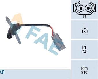 Датчик положения коленвала, распредвала FAE 79144