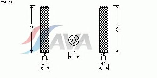 Осушитель кондиционера AVA QUALITY COOLING DWD050