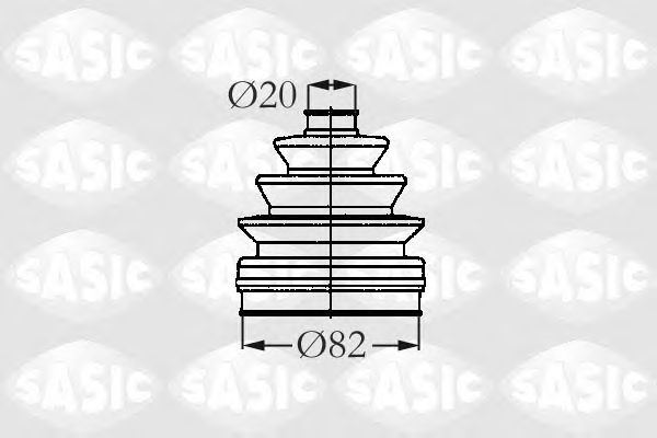 Комплект пильника ШРКШ SASIC 2003417
