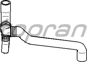 Шланг радиатора TOPRAN 109 007