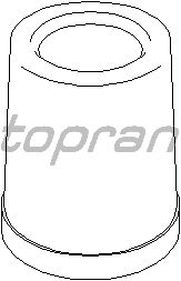 Пыльник амортизатора TOPRAN 107 670