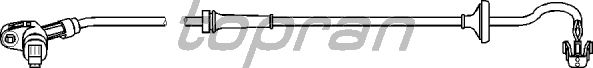 Датчик вращения колеса TOPRAN 113 735