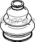 Пыльник ШРУСА TOPRAN 500 613