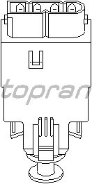 Выключатель фонаря сигнала торможения TOPRAN 500 498