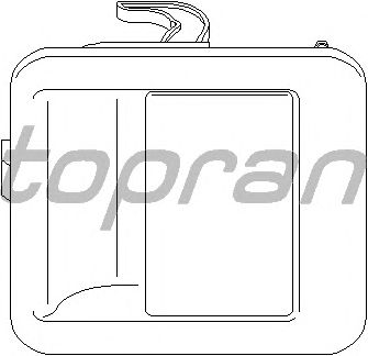 Ручка двери TOPRAN 721 736