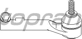 Наконечник рулевой тяги TOPRAN 700 102