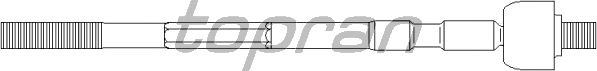 Рулевая тяга TOPRAN 700 627