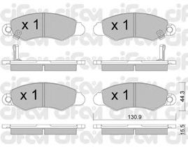 Тормозные колодки CIFAM 822-418-0
