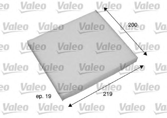 Фильтр салона VALEO 698795