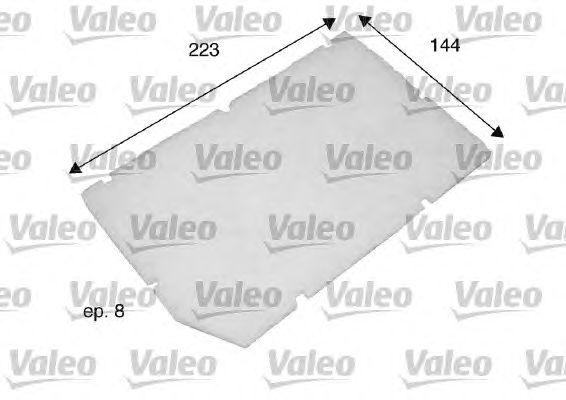 Фільтр салону VALEO 698797