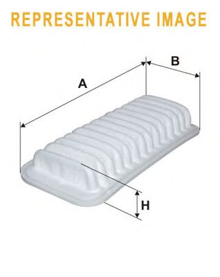 Воздушный фильтр WIX FILTERS WA9637