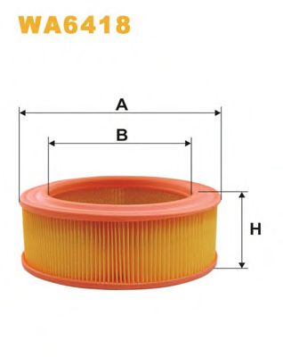 Воздушный фильтр WIX FILTERS WA6418