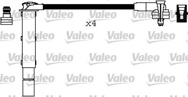 Комплект высоковольтных проводов VALEO 346486