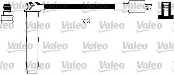 Комплект высоковольтных проводов VALEO 346337