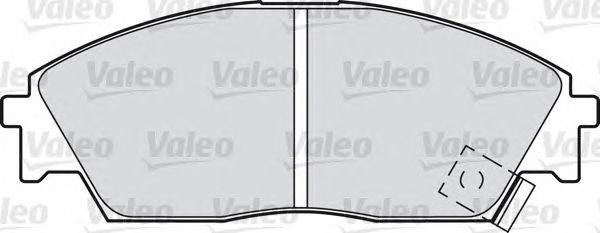 Тормозные колодки VALEO 598248