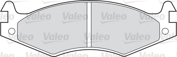 Тормозные колодки VALEO 540145