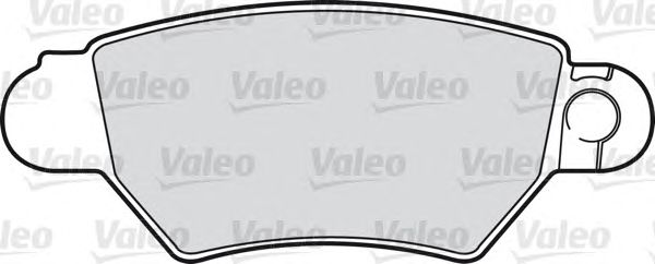 Гальмівні колодки VALEO 598926