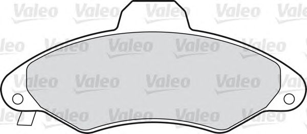 Тормозные колодки VALEO 598172