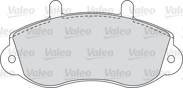 Тормозные колодки VALEO 598490