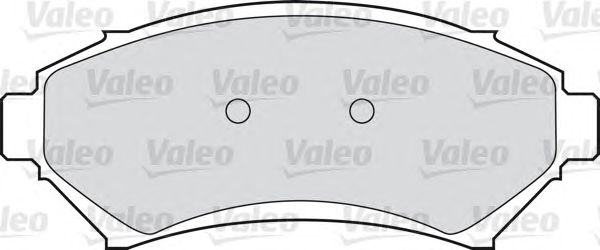 Тормозные колодки VALEO 598458