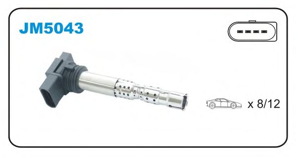 Катушка зажигания JANMOR JM5043