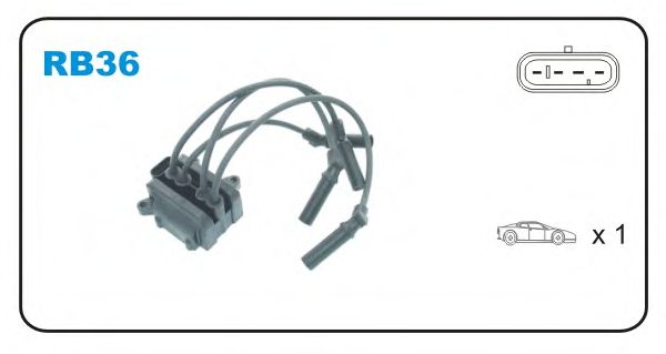 Катушка зажигания JANMOR RB36