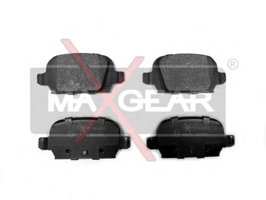 Тормозные колодки MAXGEAR 19-0451
