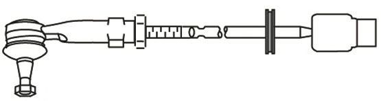 Рульова тяга FRAP T/338