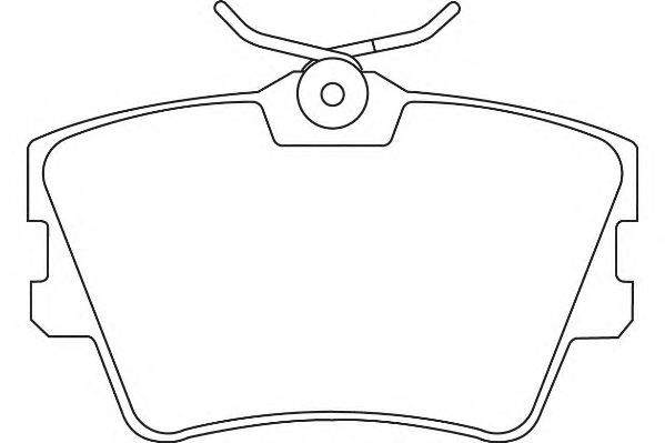 Тормозные колодки WAGNER WBP21882A