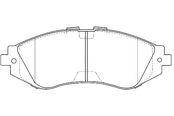 Тормозные колодки WAGNER WBP23234B