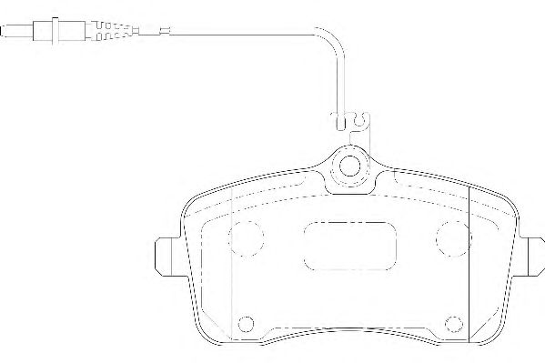 Тормозные колодки WAGNER WBP24134A