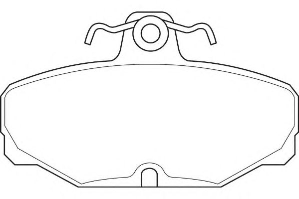 Тормозные колодки WAGNER WBP20981A