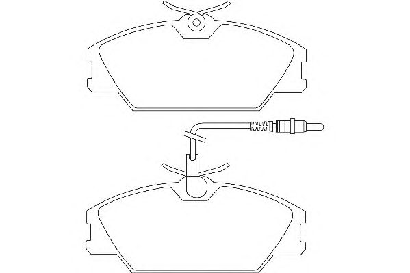 Тормозные колодки WAGNER WBP21388A