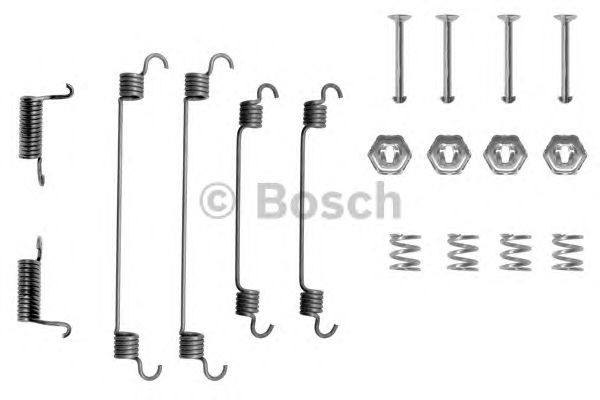 Монтажный комплект тормозных колодок BOSCH 1 987 475 125