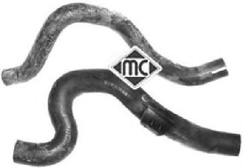 Шланг отопителя Metalcaucho 08921