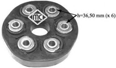 Карданный шарнир Metalcaucho 05185