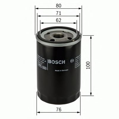 Масляный фильтр BOSCH 0 451 103 367