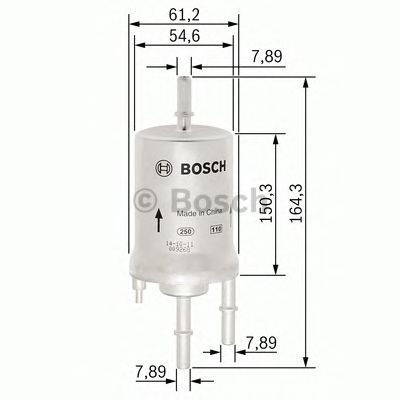 Топливный фильтр BOSCH F 026 403 006