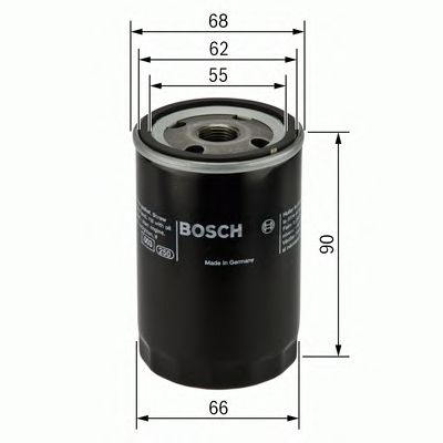 Масляный фильтр BOSCH F 026 407 077