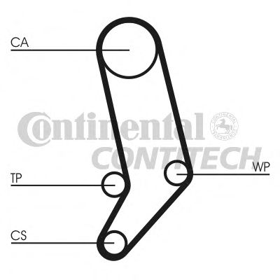 Помпа + комплект ГРМ CONTITECH CT939WP1