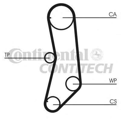 Помпа + комплект ГРМ CONTITECH CT997WP1