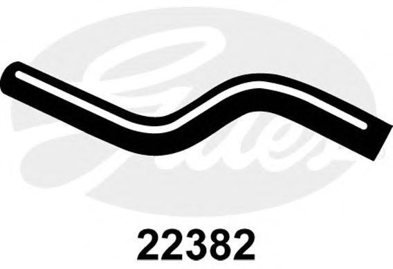 Шланг радиатора GATES 22382