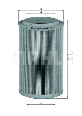 Повітряний фільтр KNECHT LX 913