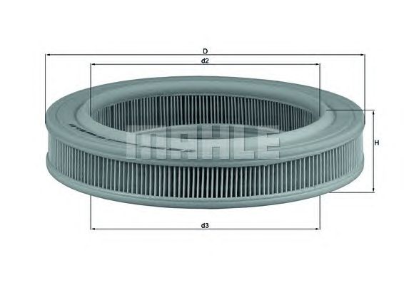 Воздушный фильтр KNECHT LX 431