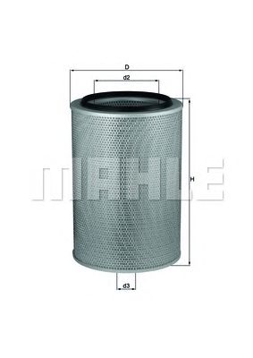 Воздушный фильтр KNECHT LX 674