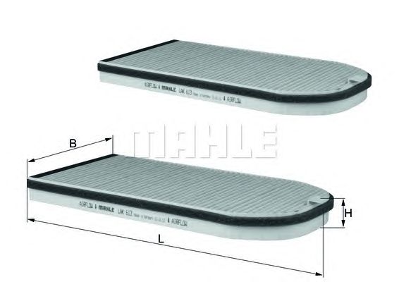 Фильтр салона KNECHT LAK 613/S
