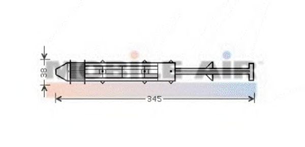 Осушувач кондиціонера VAN WEZEL 7600D012