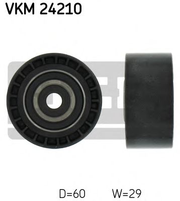 Направляющий / паразитный ролик ремня ГРМ SKF VKM 24210