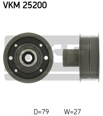 Направляющий / паразитный ролик ремня ГРМ SKF VKM 25200