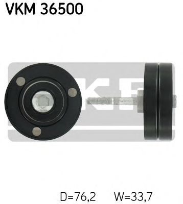 Направляющий / паразитный ролик поликлинового ремня SKF VKM 36500